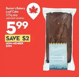 Garden Foods Baxter's bakery loaf cake offer