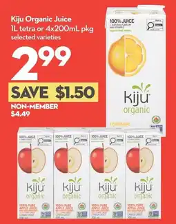 Garden Foods Kiju organic juice offer