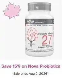 Well Nova Probiotics offer