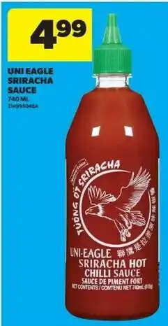 Real Canadian Superstore Uni eagle sriracha sauce offer