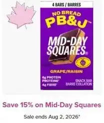 Well Mid-Day Squares offer