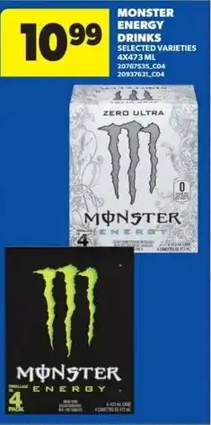 Real Canadian Superstore Monster energy drinks offer