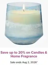 Well Candles & Home Fragrance offer