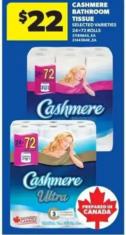 Real Canadian Superstore Cashmere bathroom tissue offer