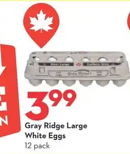 Longo's Gray Ridge Large White Eggs offer