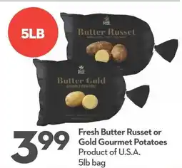 Longo's Fresh Butter Russet or Gold Gourmet Potatoes offer