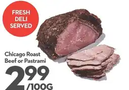 Longo's Chicago Roast Beef or Pastrami offer