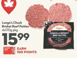 Longo's Longo's Chuck Brisket Beef Patties offer