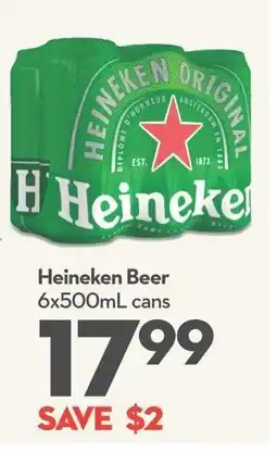 Longo's Heineken Beer offer