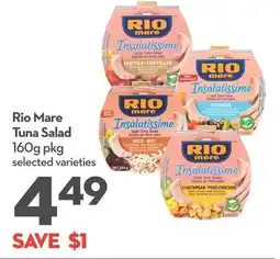 Longo's Rio Mare Tuna Salad offer