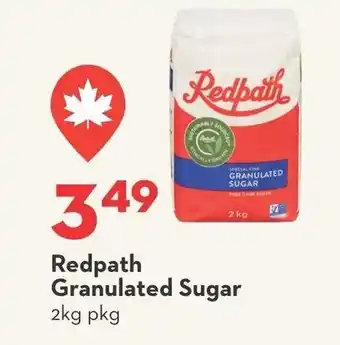 Longo's Redpath Granulated Sugar offer