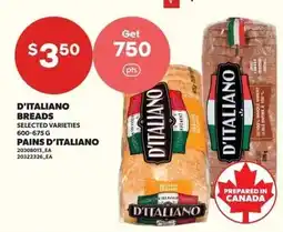 Loblaws D'italiano offer