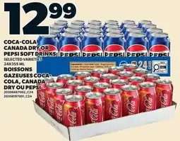 Loblaws Coca-cola, canada dry or pepsi soft drinks offer