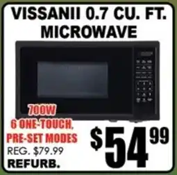 TechSource Vissanii 0.7 cu. ft. microwave offer