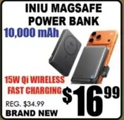 TechSource Iniu magsafe power bank 10,000 mah offer