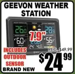 TechSource Geevon weather station offer