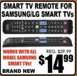TechSource Smart tv remote for samsung/lg smart tvs offer
