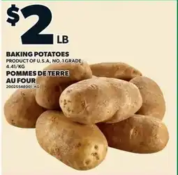 Loblaws Baking potatoes offer