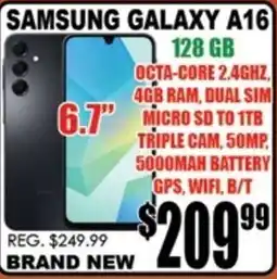 TechSource Samsung galaxy A16 offer