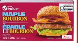 Giant Tiger Giant Value frozen beef maple bourbon flavour offer