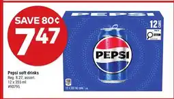 Giant Tiger Pepsi soft drinks offer