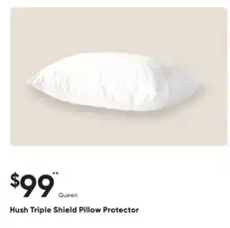 Sleep Country Hush Triple Shield Pillow Protector offer