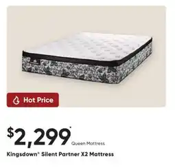 Sleep Country Kingsdown Silent Partner X2 Mattress offer