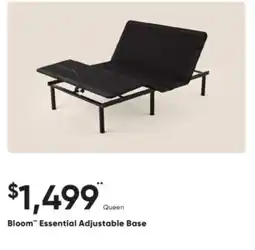 Sleep Country Bloom Essential Adjustable Base offer
