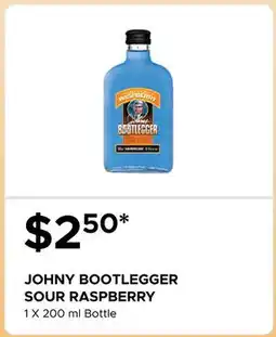 The Beer Store JOHNY BOOTLEGGER SOUR RASPBERRY offer