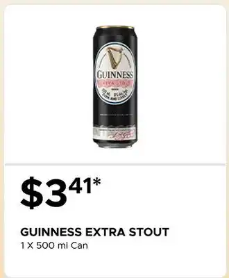 The Beer Store GUINNESS EXTRA STOUT offer