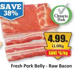 Starsky Fresh Pork Belly - Raw Bacon offer