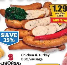 Starsky Chicken & Turkey BBQ Sausage offer