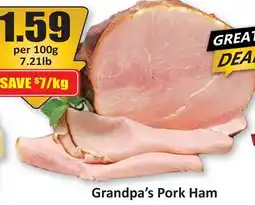 Starsky Grandpa's Pork Ham offer