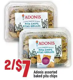 Marché Adonis Adonis assorted baked pita chips offer