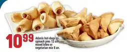 Marché Adonis Adonis hot-dogs or spinach pies offer