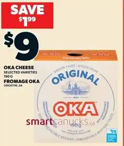 Loblaws Oka cheese offer