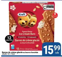 Pasquier Barres de crème glacée au beurre d'arachide Kraft offer