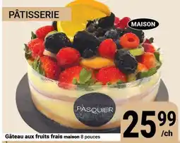 Pasquier Gâteau aux fruits frais maison offer