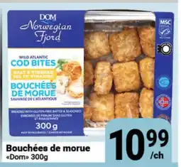 Pasquier Bouchées de morue Dom offer