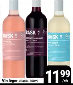 Pasquier Vin léger Bask offer