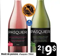 Pasquier Moût de pomme PASQUIER offer