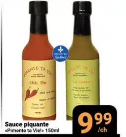 Pasquier Sauce piquante Pimente ta Vie! offer