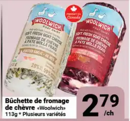 Pasquier Bûchette de fromage de chèvre Woolwich offer