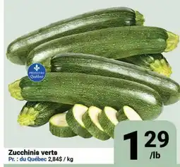 Pasquier Zucchinis verts offer