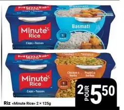 Pasquier Riz Minute Rice offer