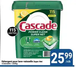 Pasquier Détergent pour lave-vaisselle Super Net Cascade offer