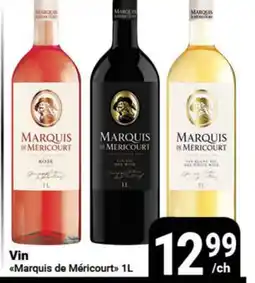 Pasquier Vin Marquis de Méricourt offer