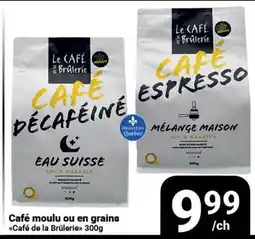 Pasquier Café moulu ou en grains Café de la Brûlerie offer