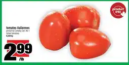 Super C tomates italiennes | italian tomatoes offer