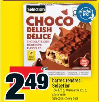 Super C BARRES TENDRES SELECTION | SELECTION CHEWY BARS offer